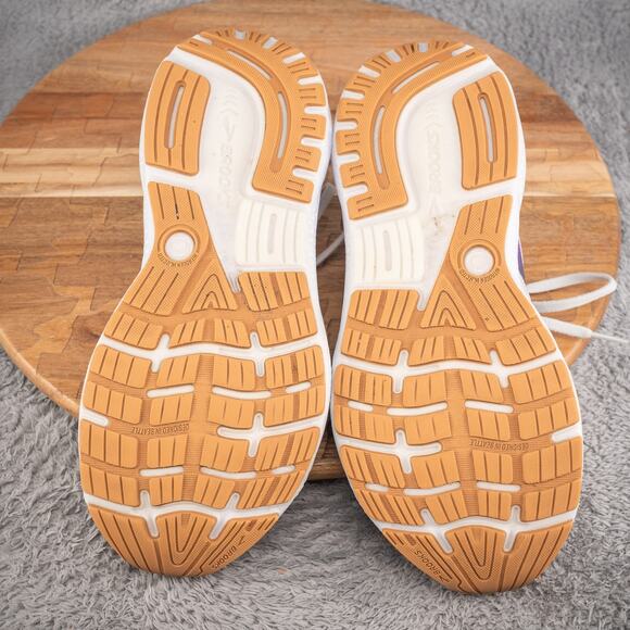 Brooks Ghost 16 Women 9.5 W Gray Mesh Athletic Running Sneakers Lace-Up Low Top - Picture 8 of 10